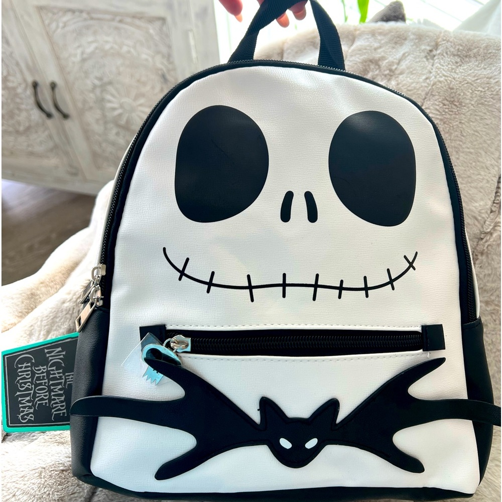 SOLD Disney Tim Burtons the nightmare before Christmas Backpack new with tag